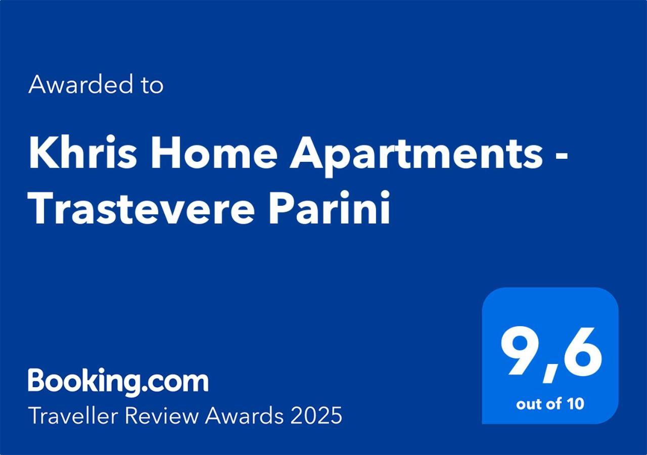 Khris Home Apartments - Trastevere Parini Roma Ngoại thất bức ảnh
